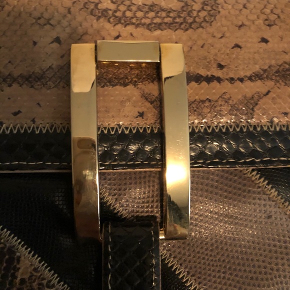 BAGS BY VARON “VINTAGE” 1970’s EUC SNAKESKIN - Picture 3 of 11